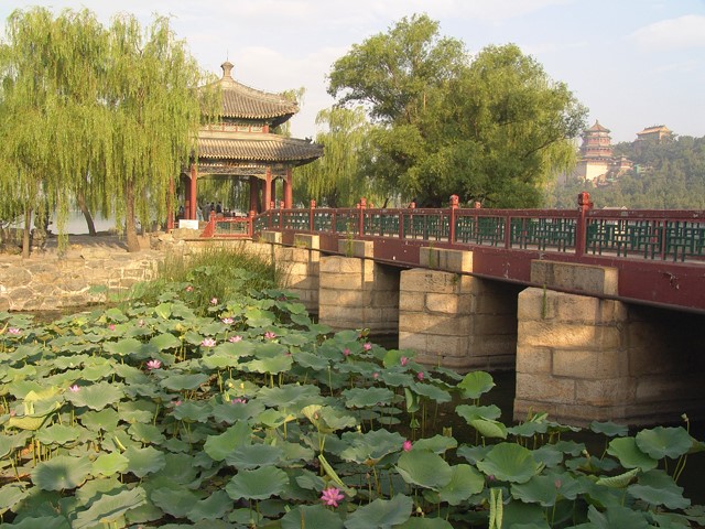 The Summer Palace:Heralding Spring Pavilion (Zhichun Ting)