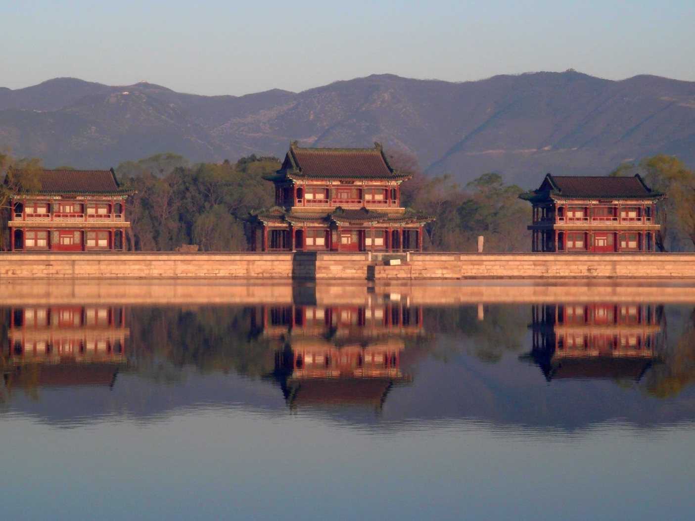 Jingming Building of the Summer Palace