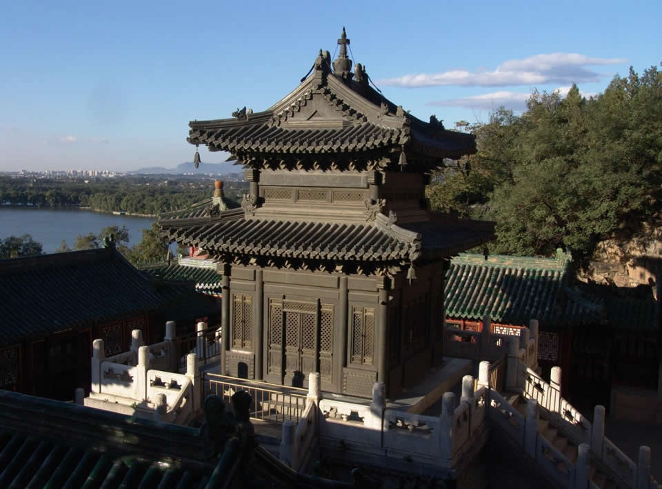 Baoyun Pavilion Bronze Hall of the Summer Palace