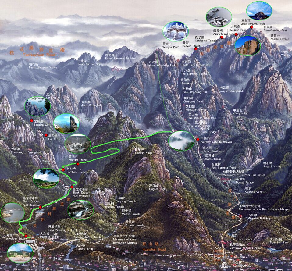 Mount Tai  Tianwai Village Tourist Trail